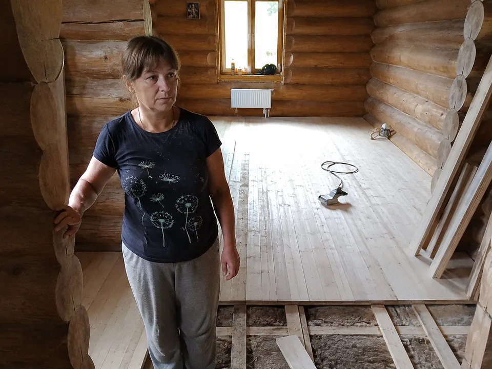 Пол из ламината после замены