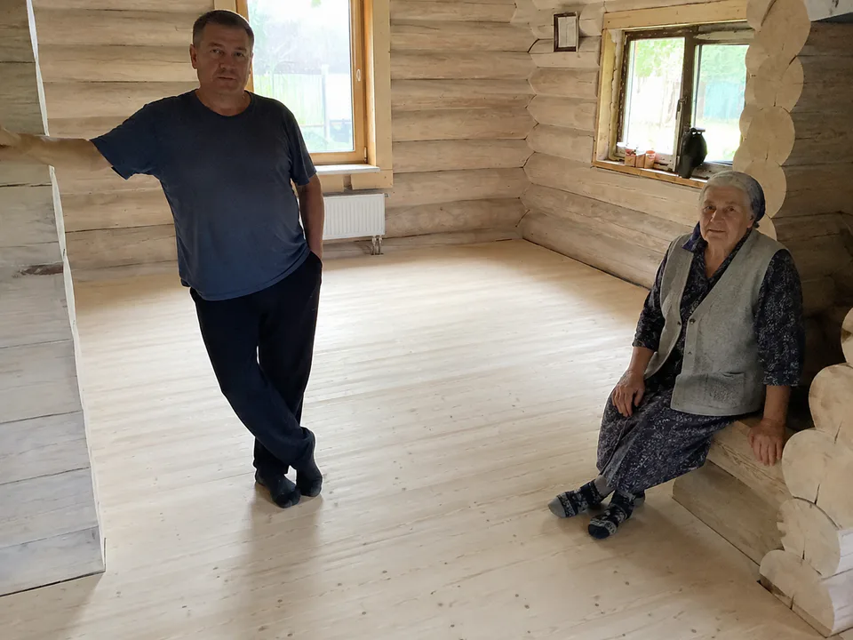 Замена утеплённого пола в коттедже